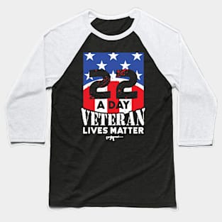 22 Day Veteran Lives Matter Suicide Awareness Baseball T-Shirt